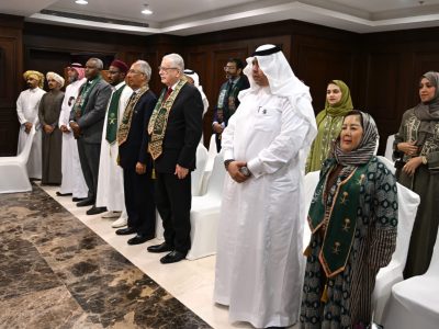 موظفو الأمانة العامة لمنظمة التعاون الإسلامي يحتفون باليوم الوطني الـ95 للمملكة العربية السعودية في جدة
